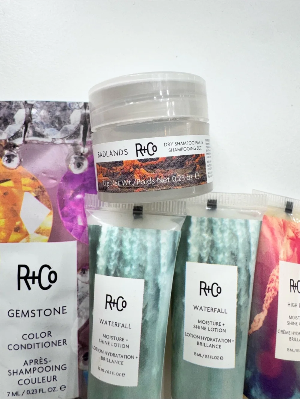 R+Co Haircare Travel Size:Sample Size